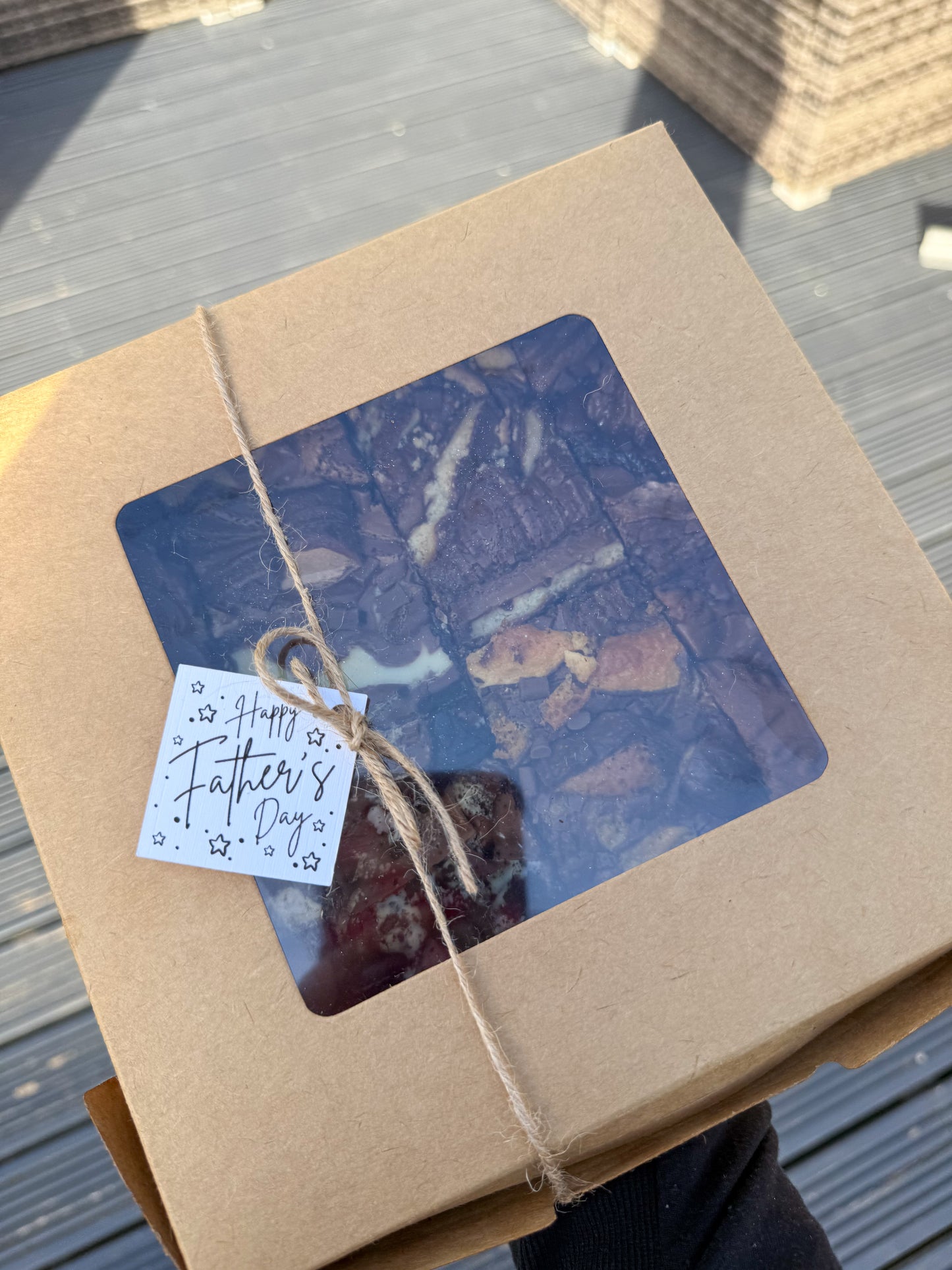 Father's Day Brownie box £20