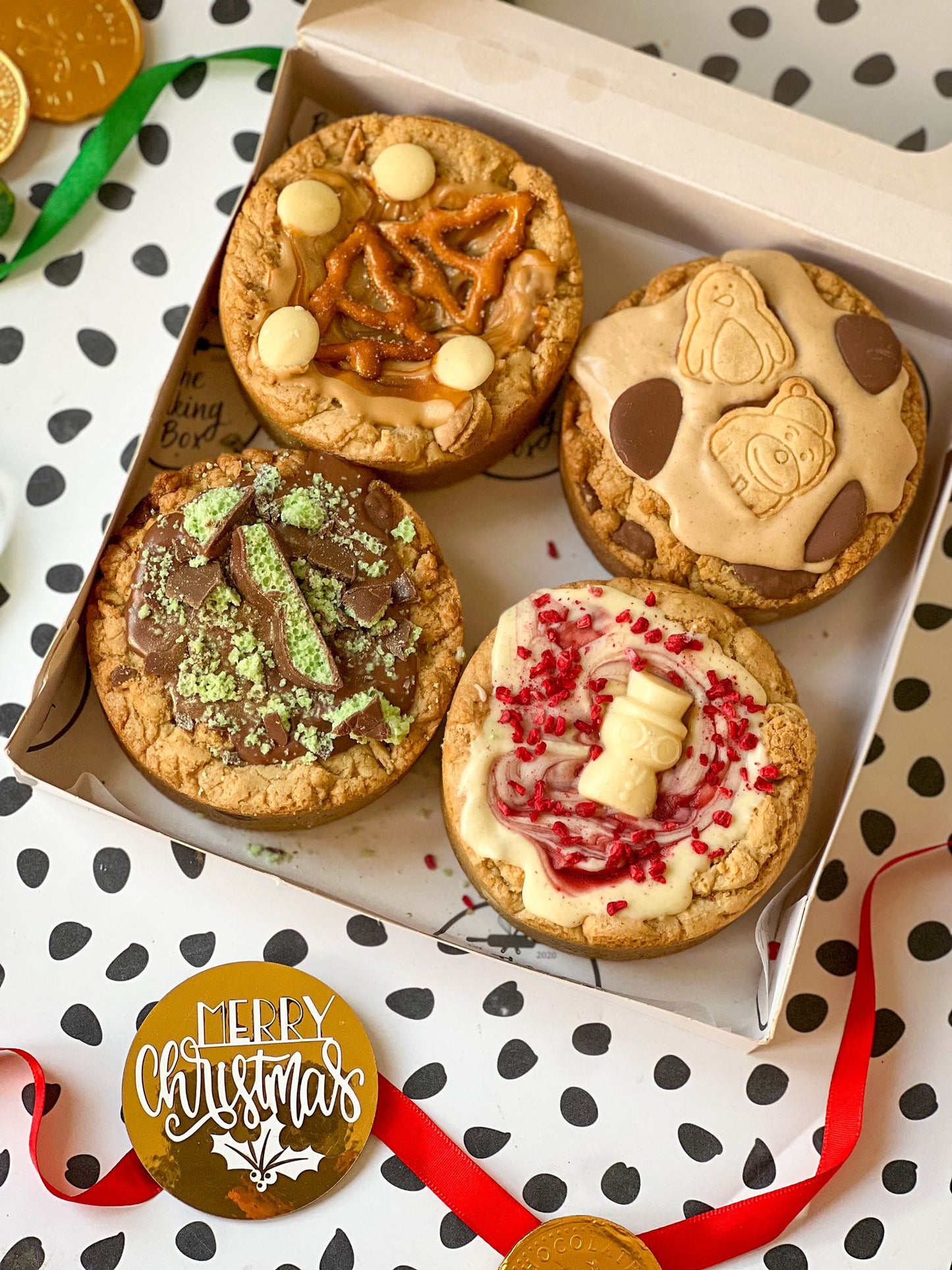 Festive Deep Dish Cookies - £16
