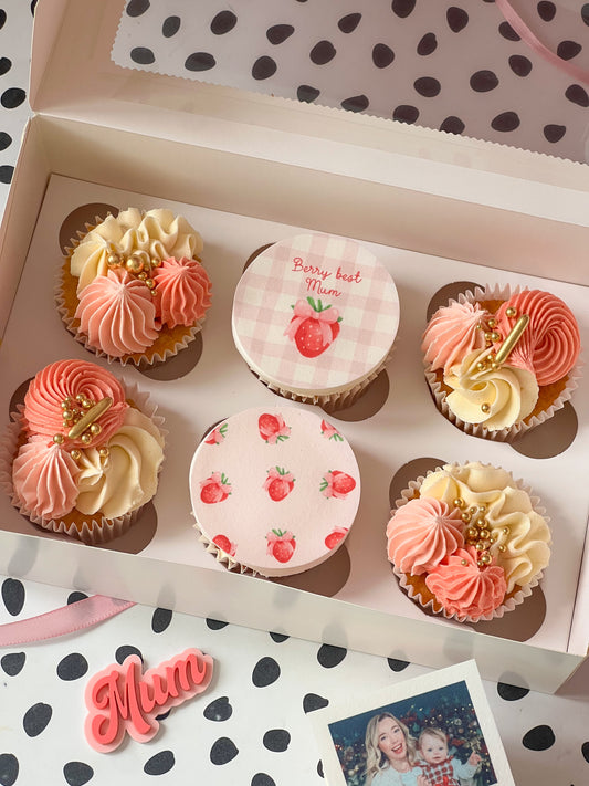 Berry Best Mum Cupcakes £18