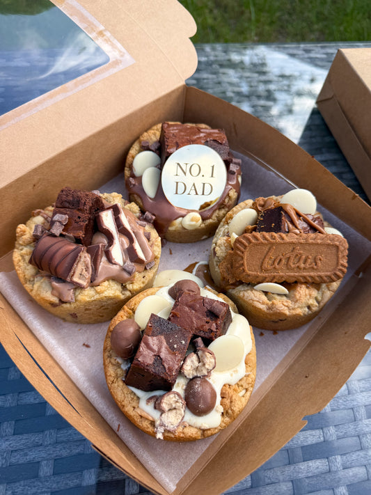 Father's Day deep dish cookie pies £20