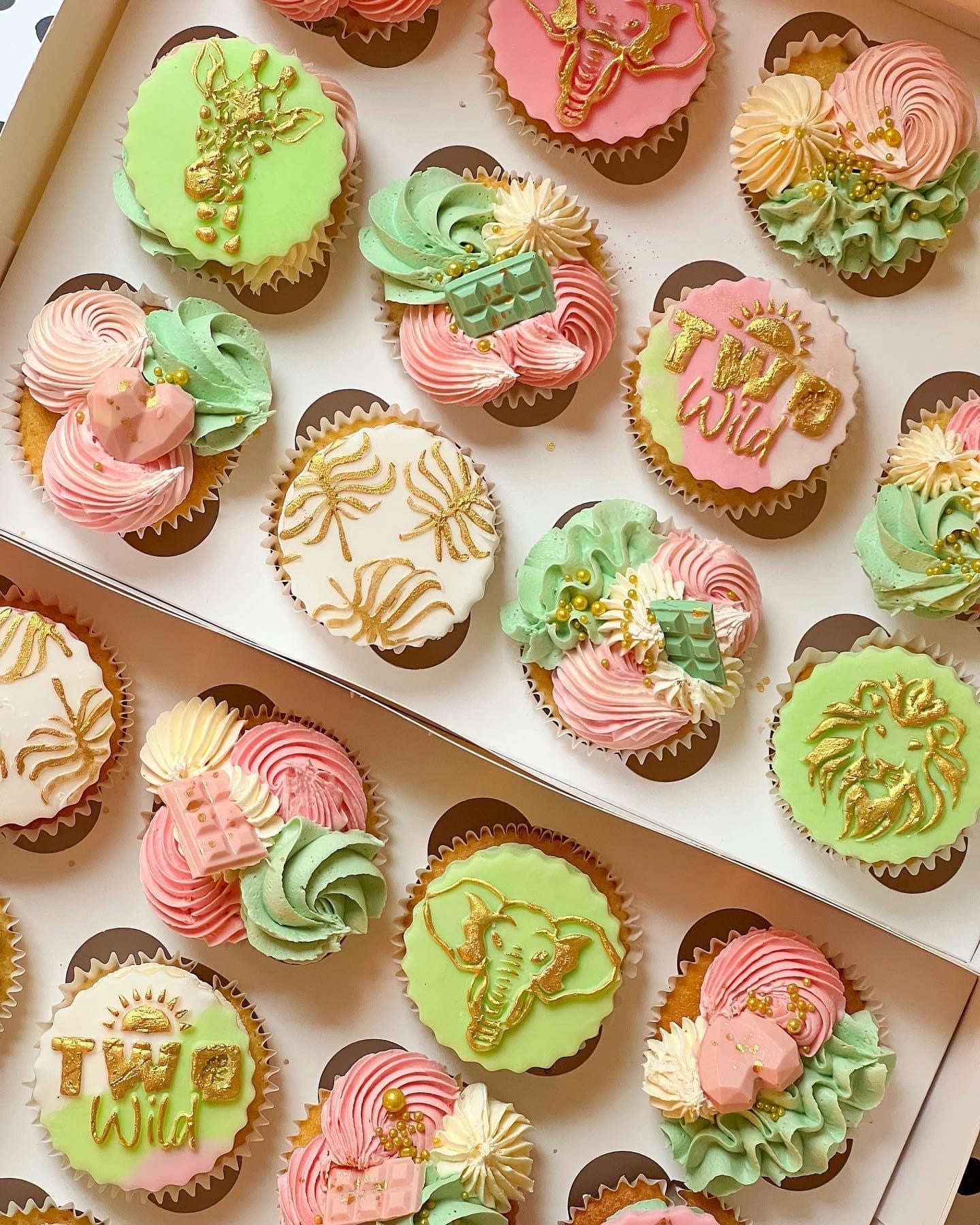 Colour Themed Cupcakes